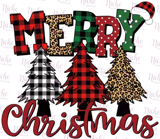 -CHR1115 Tree Trio Decal