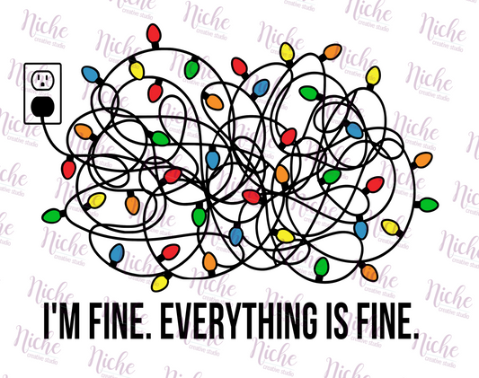 -CHR1116 Everything is Fine Decal