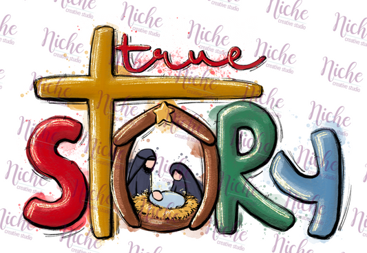 -CHR1119 True Story Decal