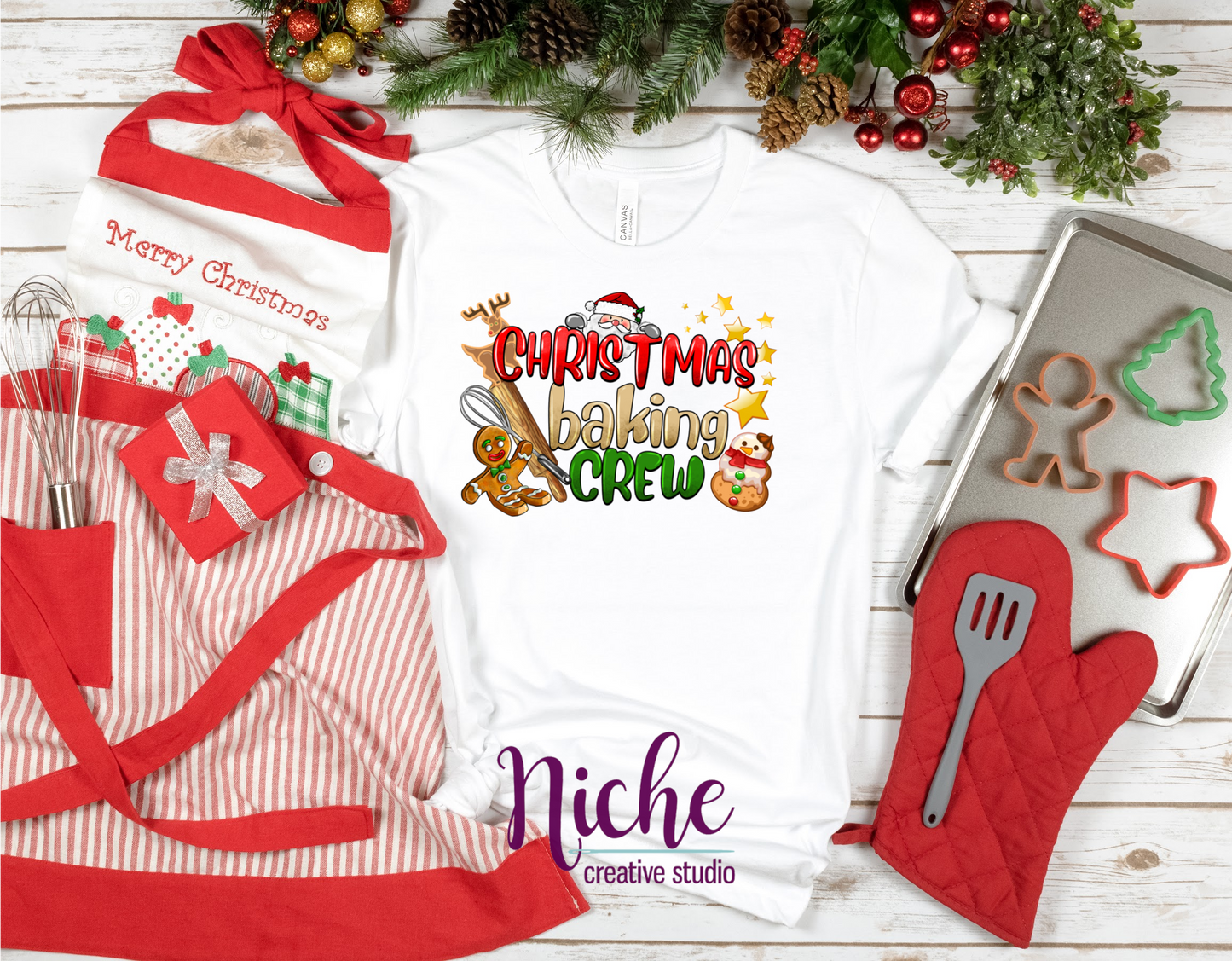 -CHR1129 Christmas Baking Crew Decal