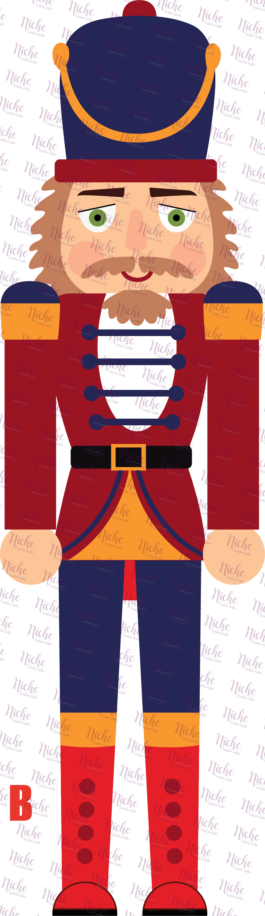 -CHR1132 Nutcracker Decal