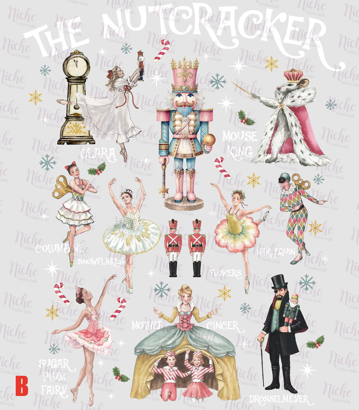 -CHR1237 Nutcracker Cast Decal