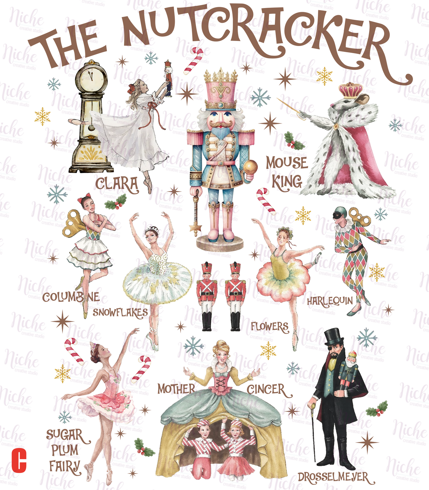 -CHR1237 Nutcracker Cast Decal