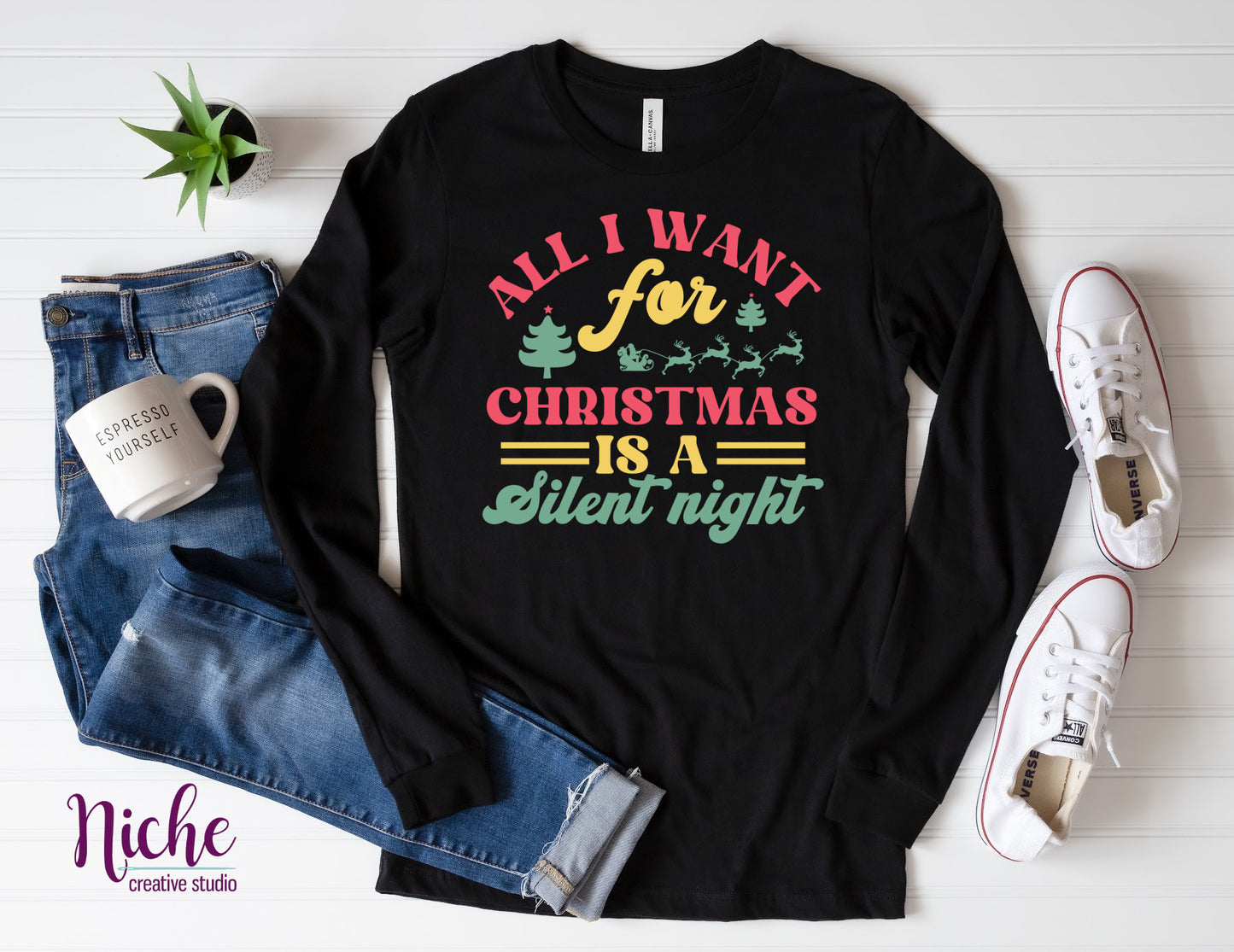 -CHR1137 Feeling Merry Decal