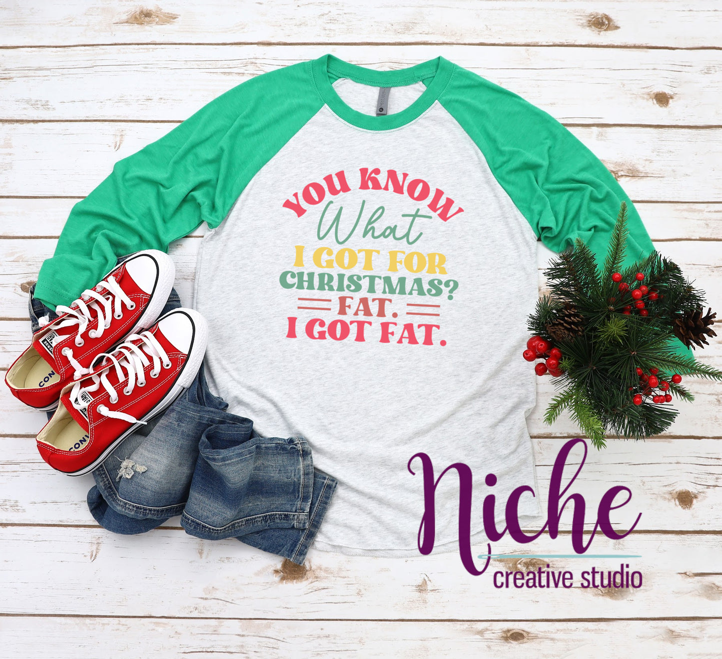 -CHR1138 You Know What I Got for Christmas Decal