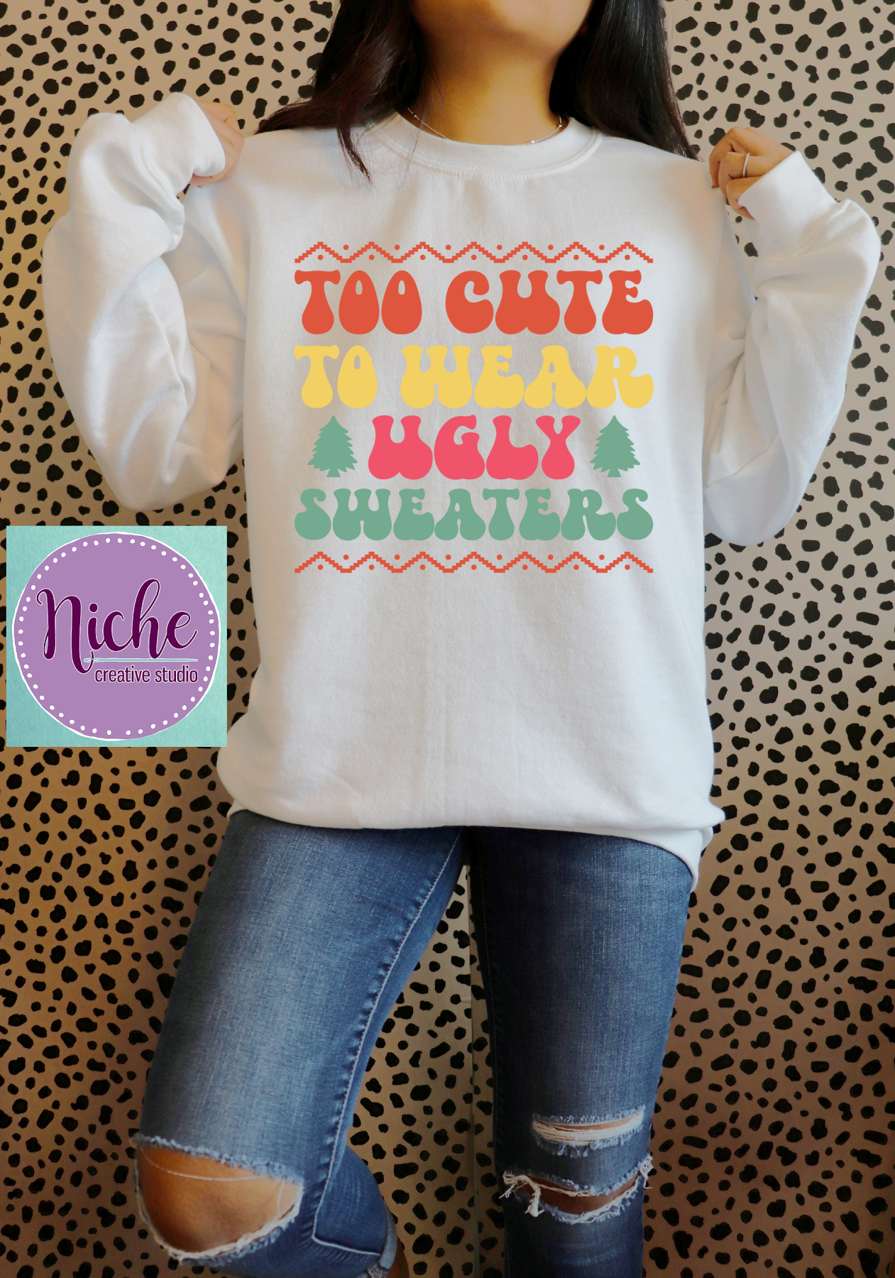 -CHR1139 Obsessive Christmas Disorder Decal