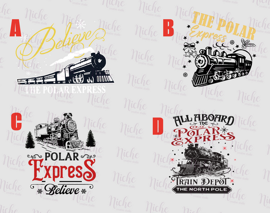 -CHR1139 Polar Express Train Decal