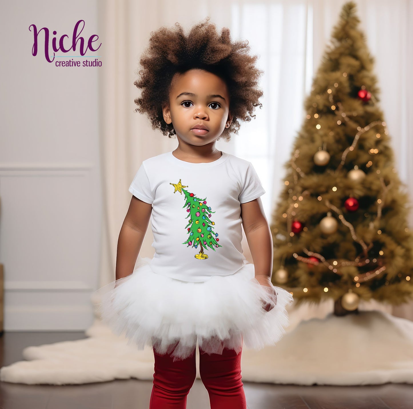 -CHR1143 Whoville Tree Decal