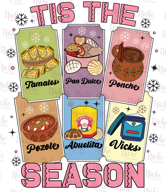 -CHR1154 Christmas Tamales Decal