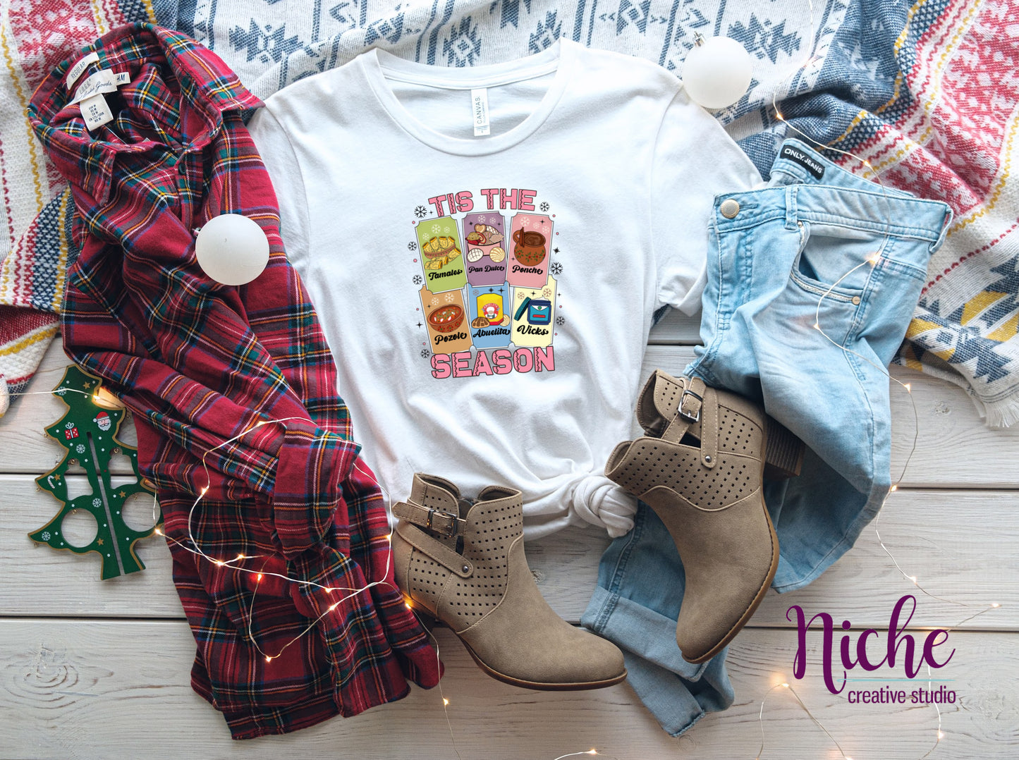 -CHR1154 Christmas Tamales Decal