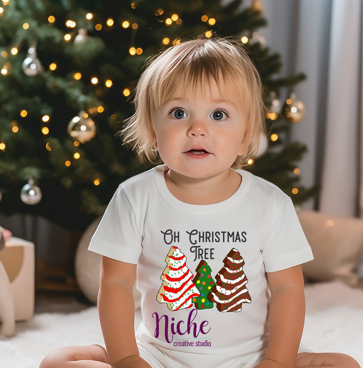 -CHR5145 Oh Christmas Tree Decal