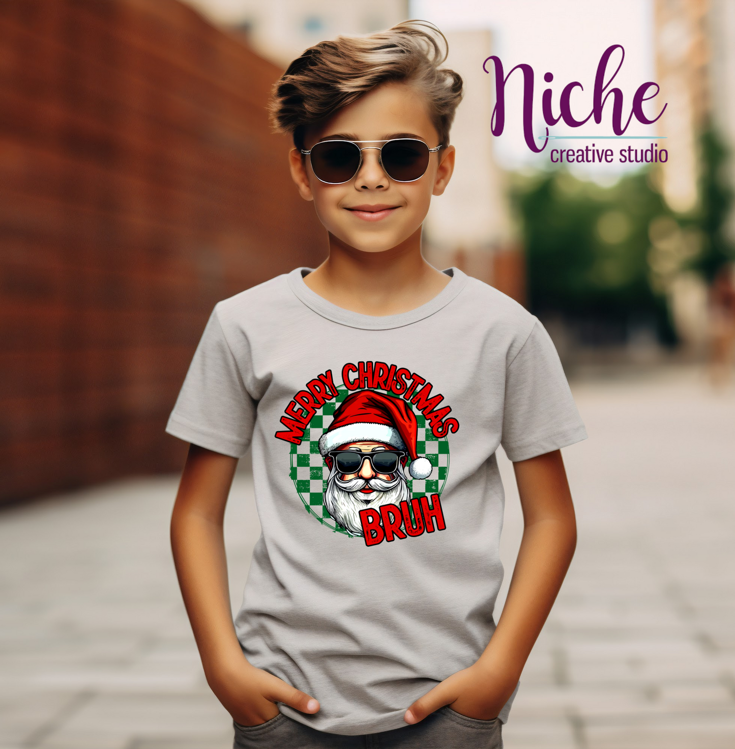 -CHR5480 Merry Christmas Bruh Decal