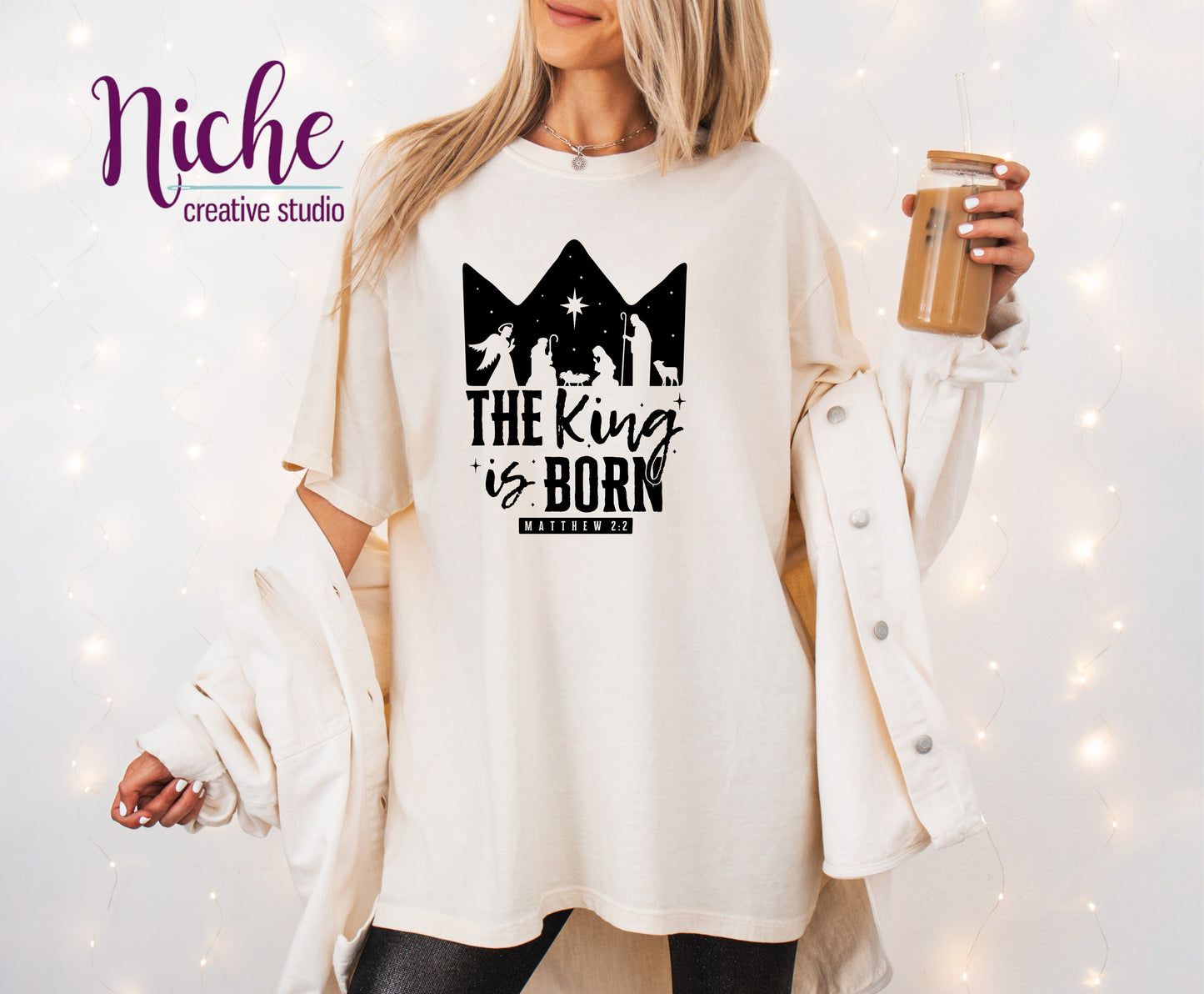 -CHR5481 The King is Born Decal