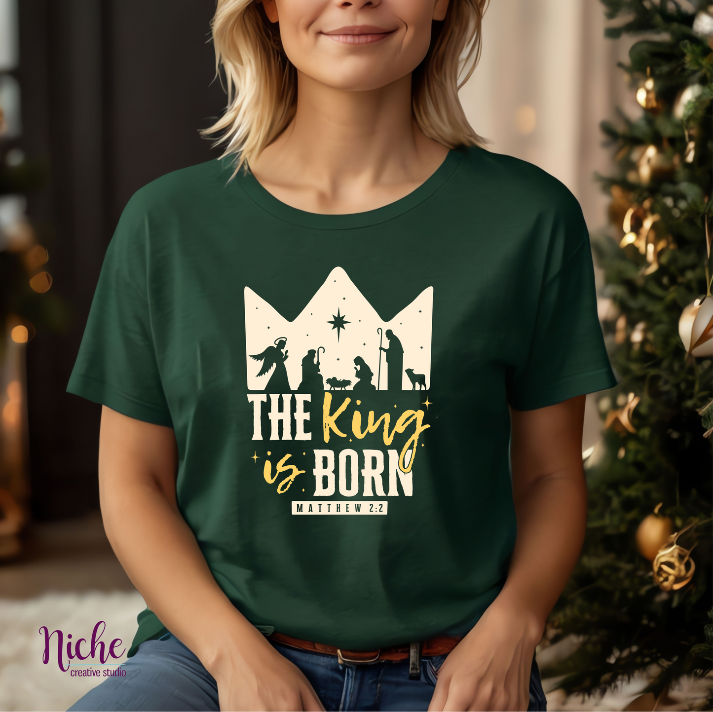 -CHR5481 The King is Born Decal
