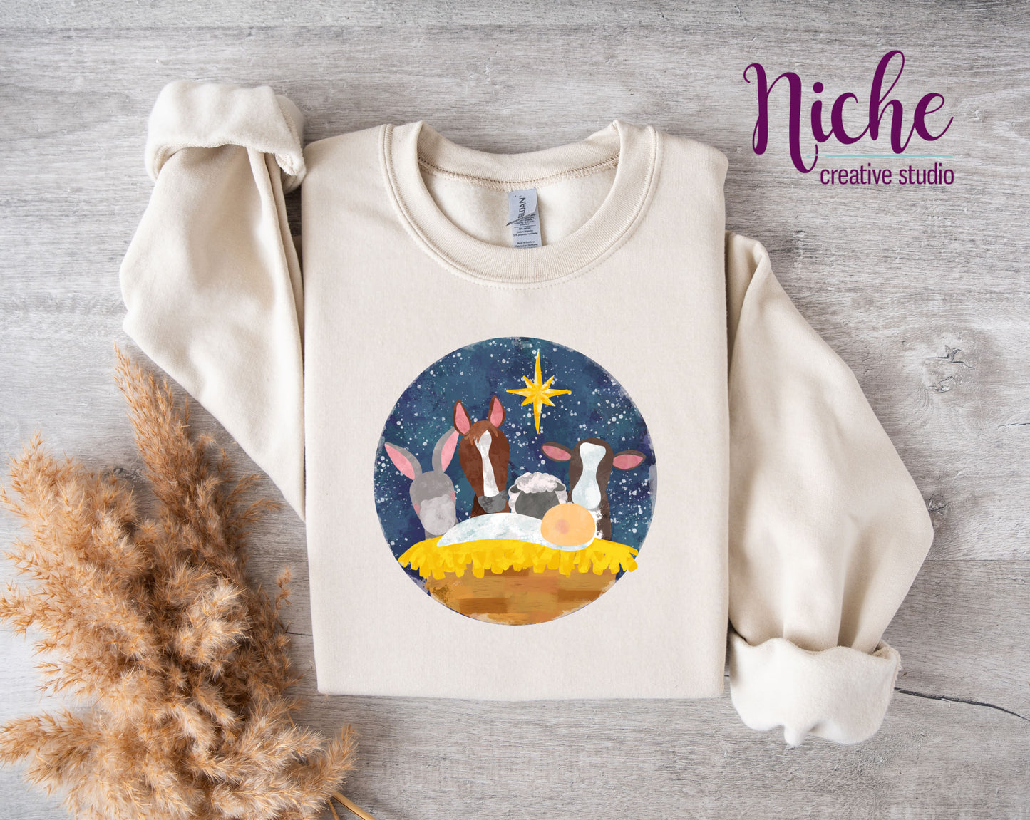 -CHR5485 Nativity Scene Decal