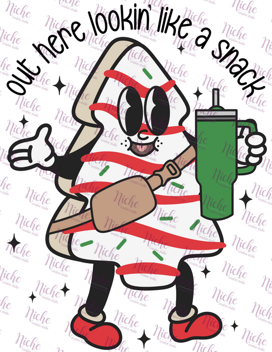 -CHR795 Boojee Snack Decal