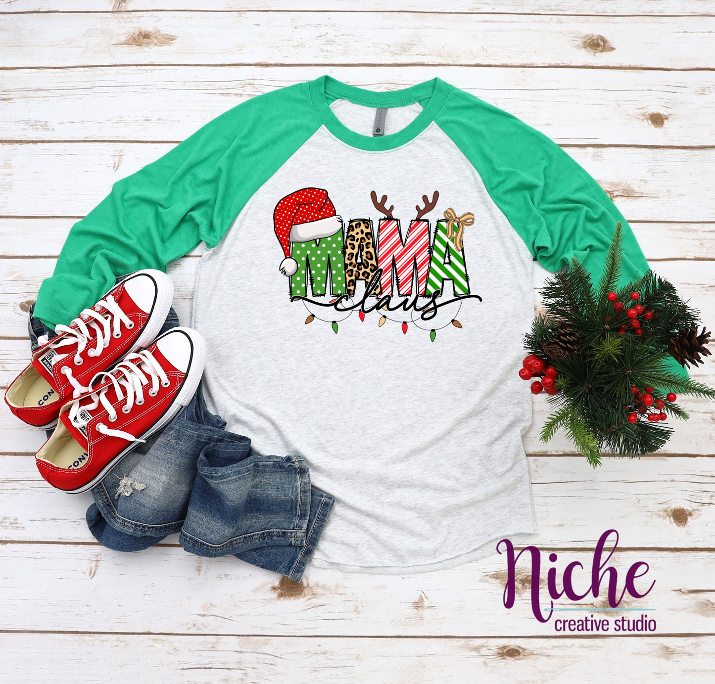 -CHR801 Mama Claus Decal