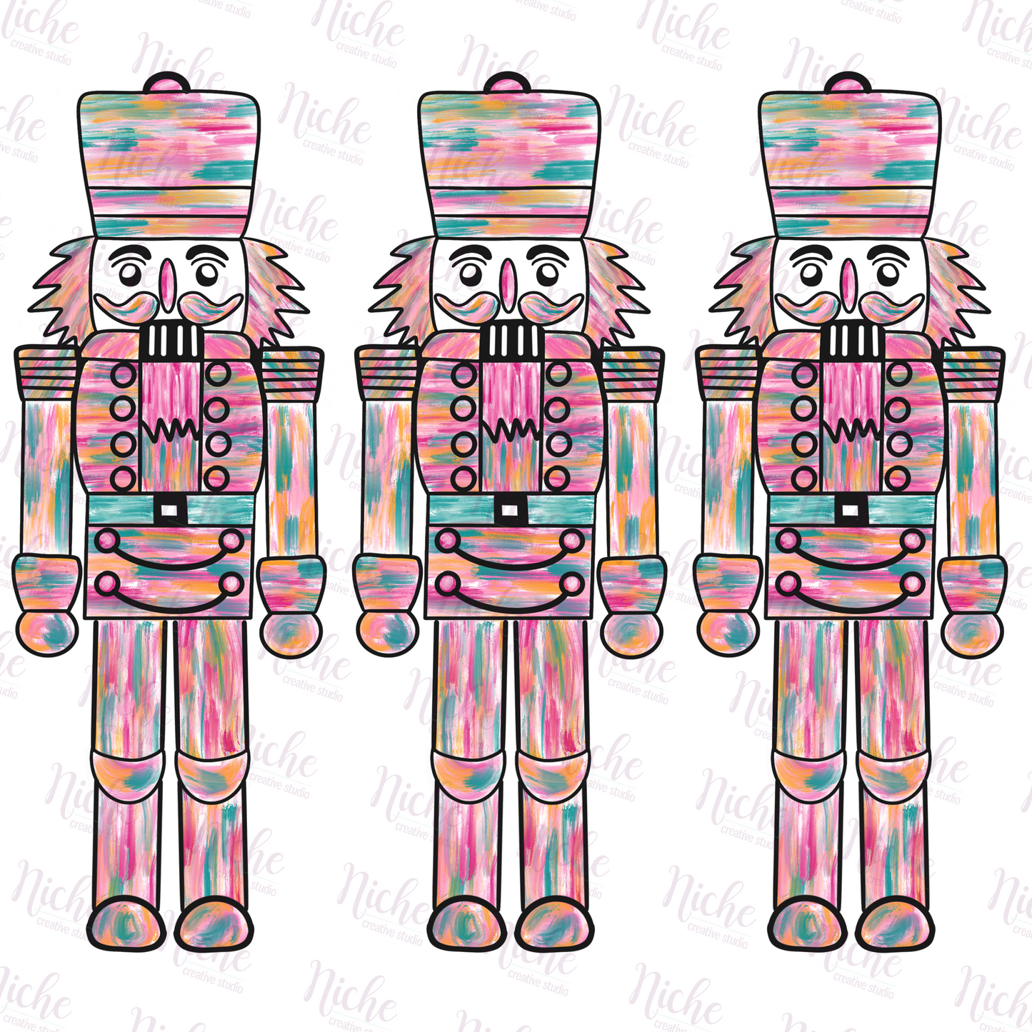 -CHR832 Vintage Nutcracker Decal