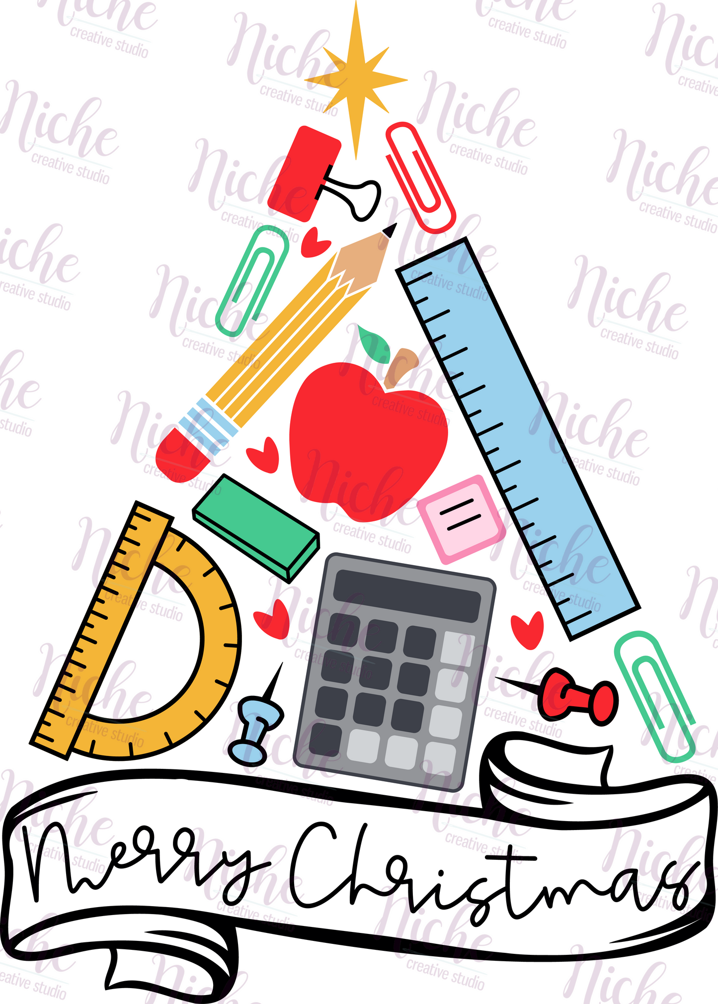 -CHR834 Teacher Tree Decal