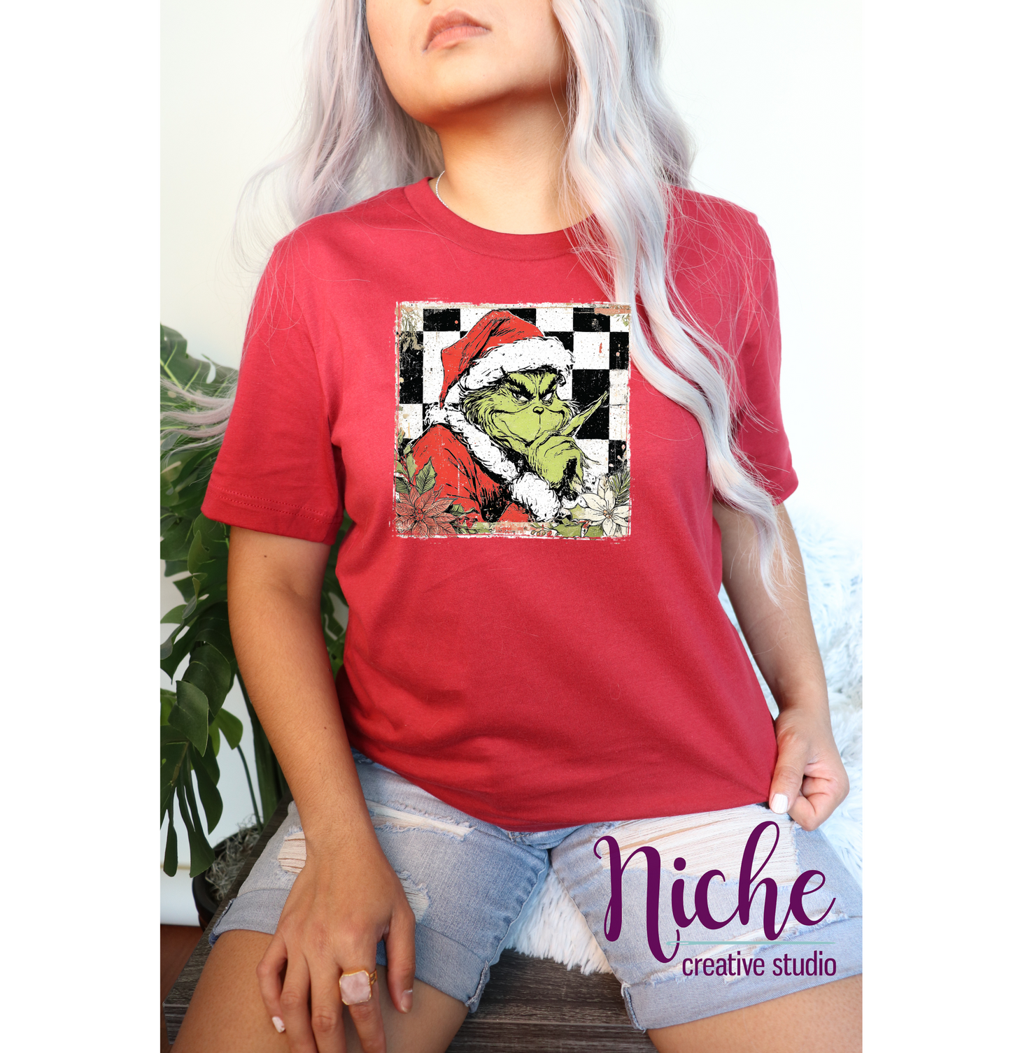 -CHR8481 Retro Green Guy Decal