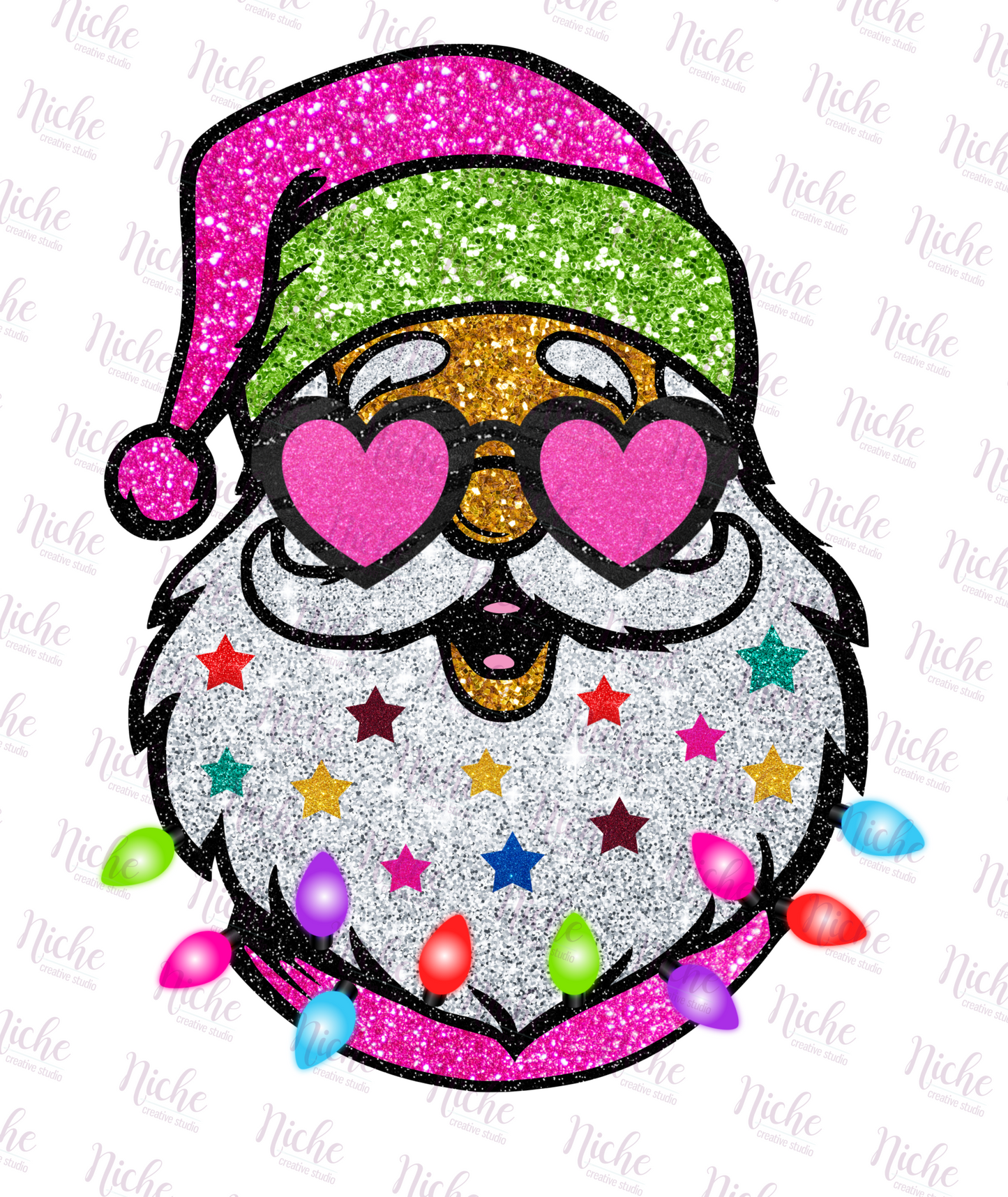 -CHR849 Santa Sunnies Decal