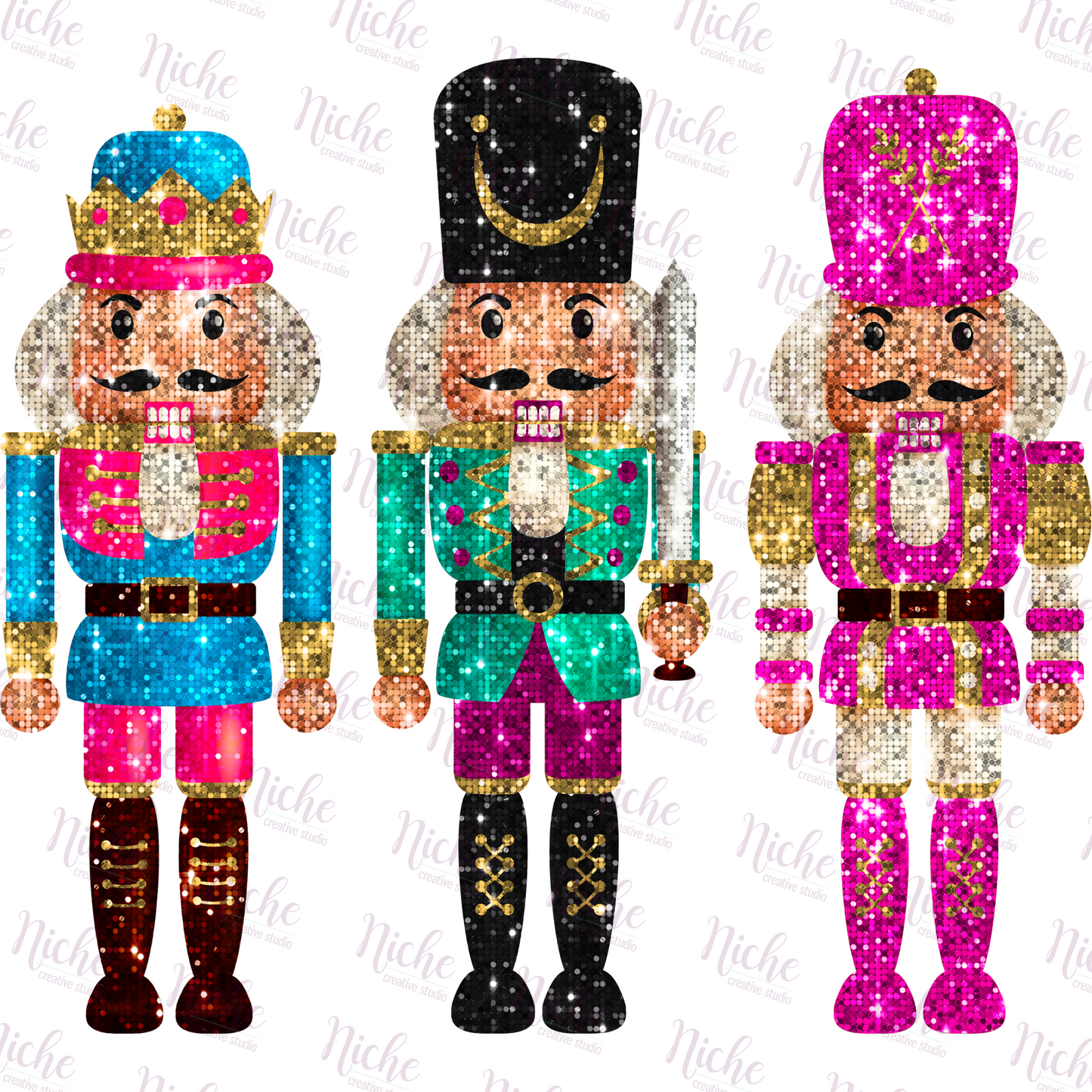 -CHR969 Preppy Nutcracker Decal