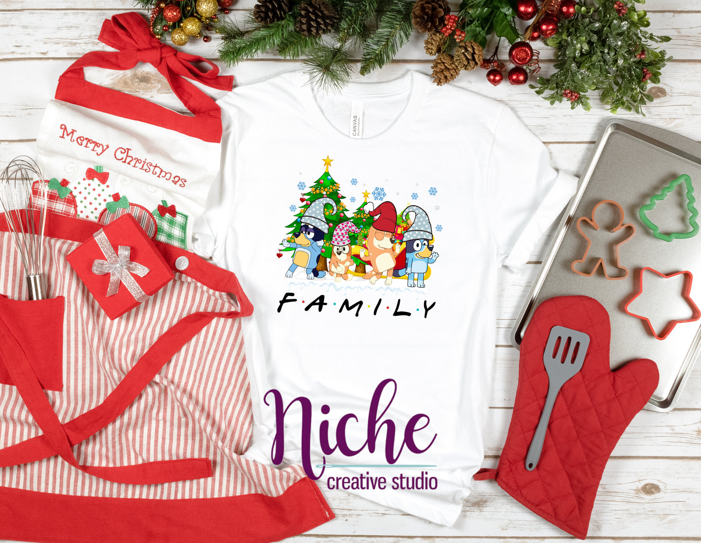 -CHR981 Blue Family Decal