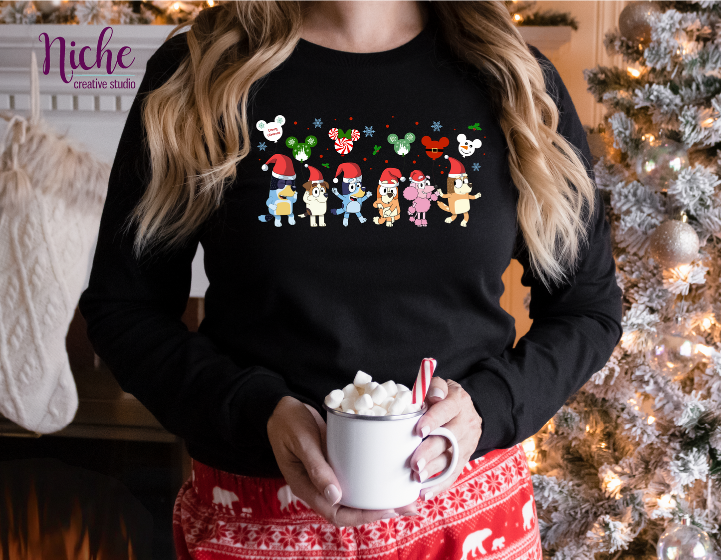 -CHR985 Christmas Friends Decal