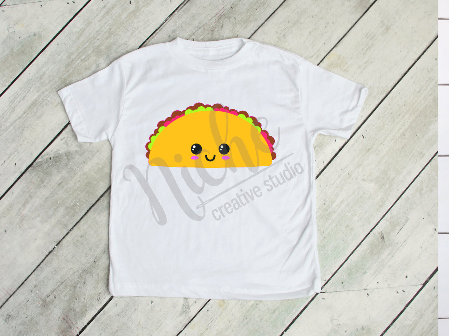 - CIN2619 Smiley Taco Decal