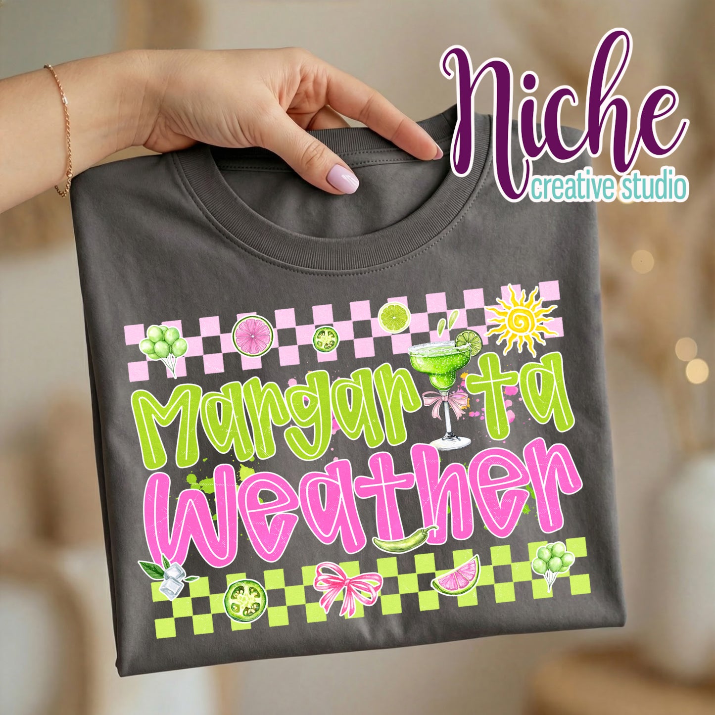 -CIN8141 Margarita Weather Decal