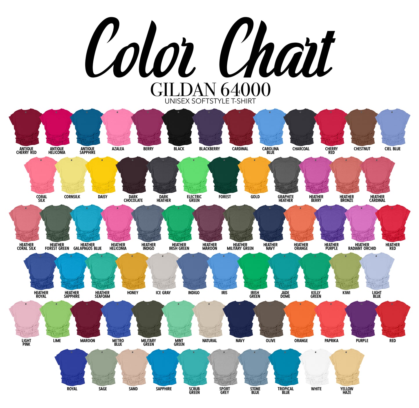 Team Store Sample - Gildan Softstyle 64000 - Adult