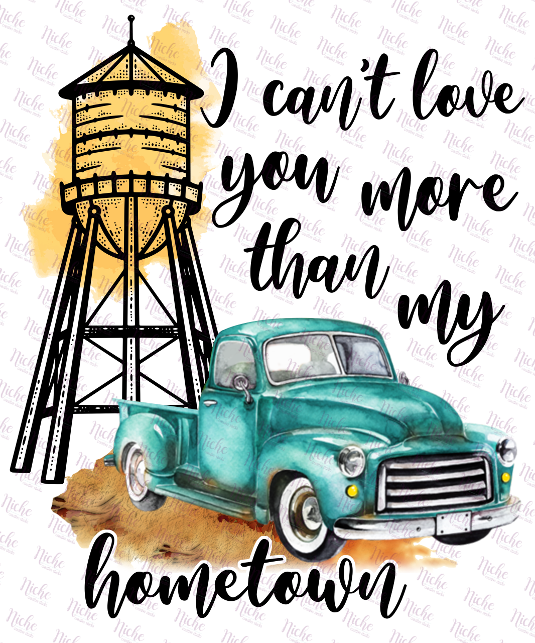 - CON268 Can't Love You More Decal