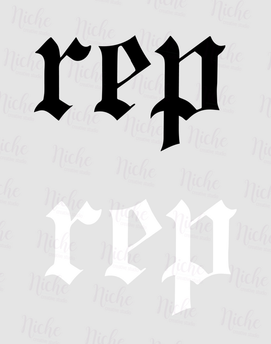 -CON5024 REP TS Decal