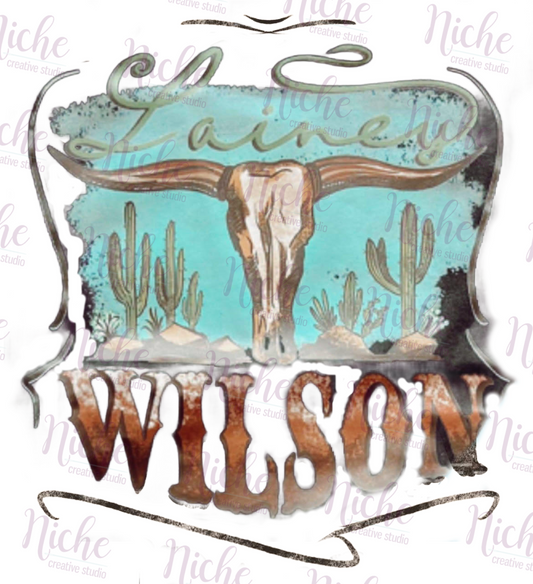 -CON5060 L Wilson Decal