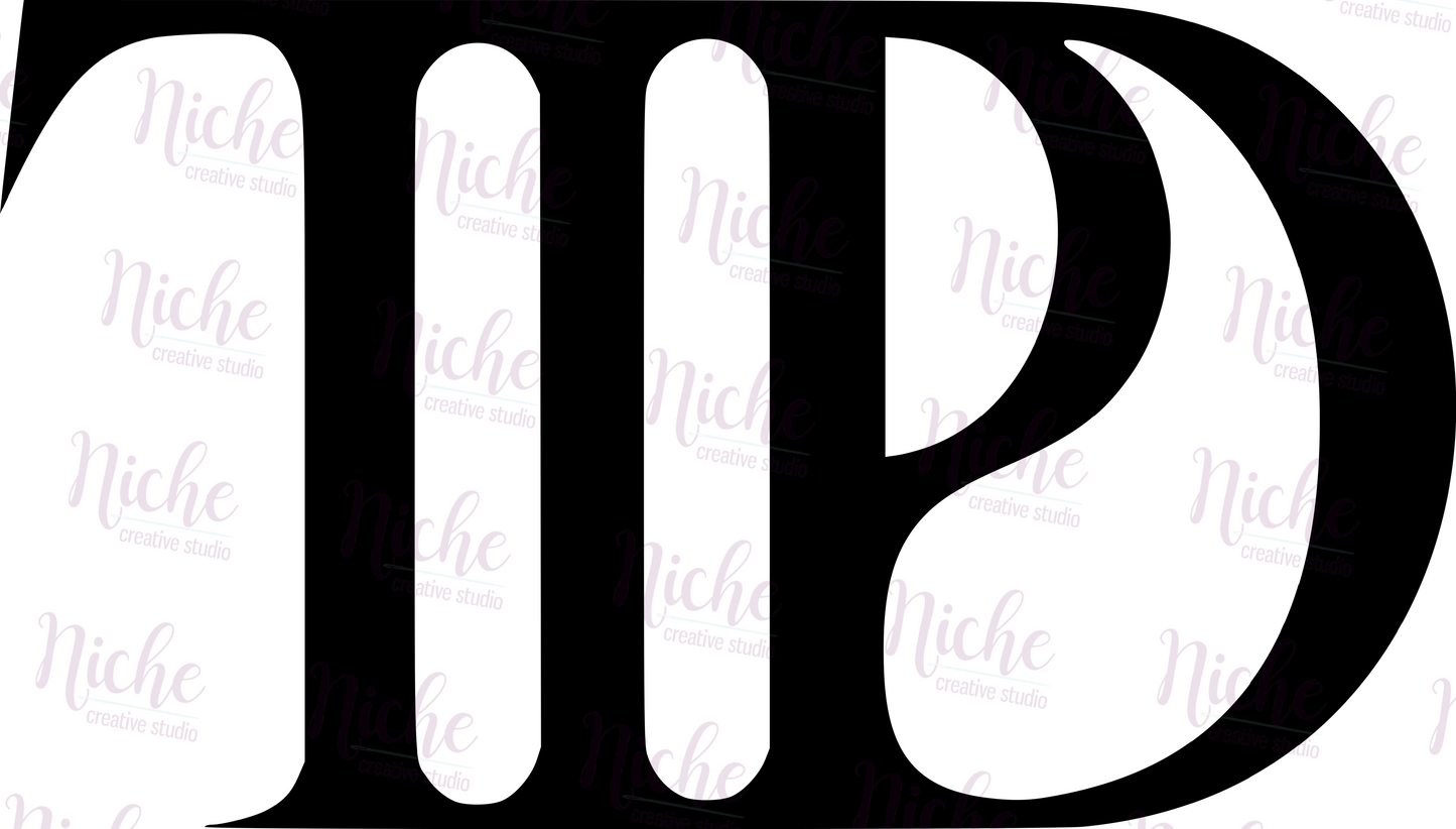 -CON5089 TS TTPD Decal