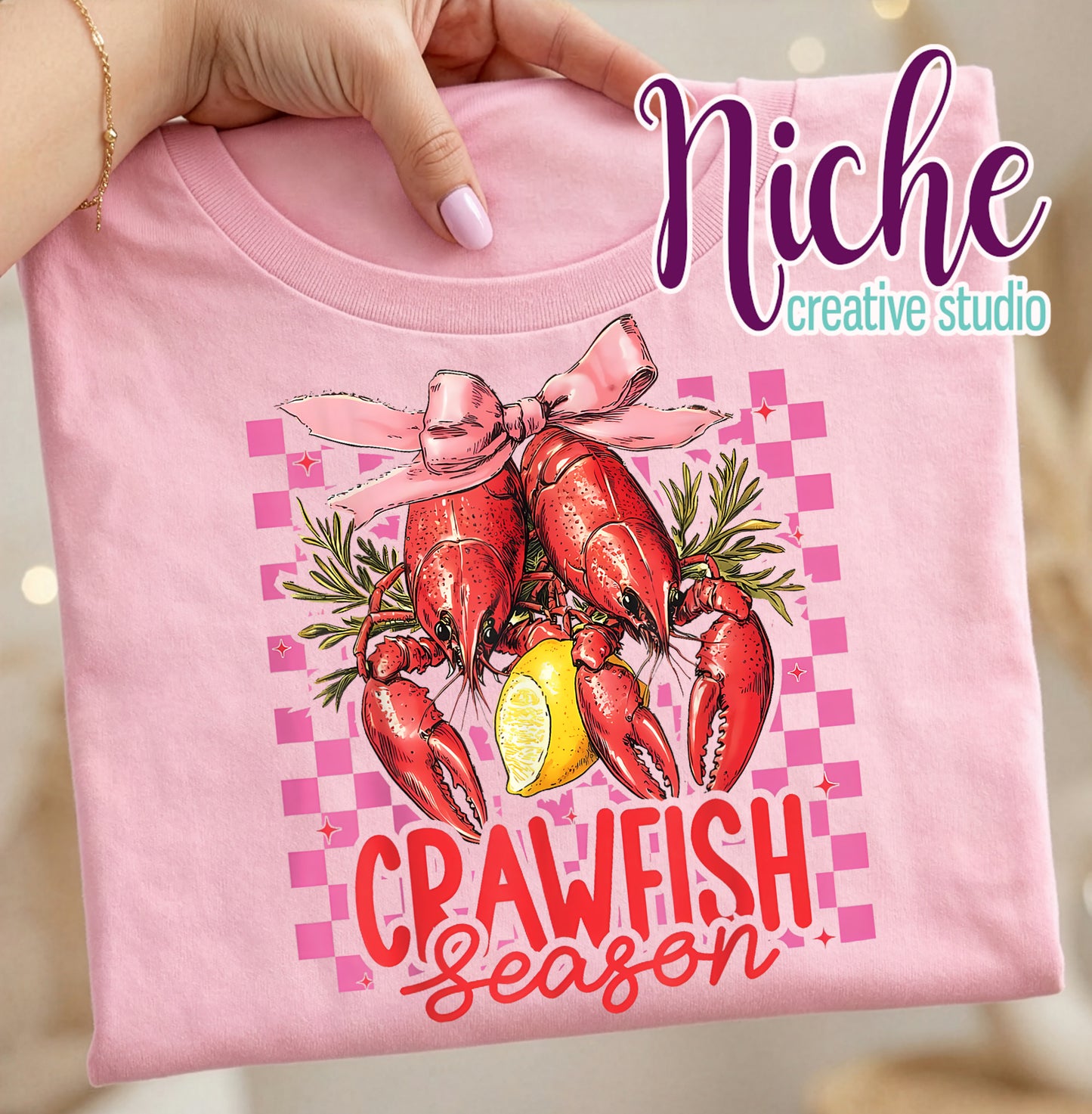 -CRA8152 Crawfish Bow Decal