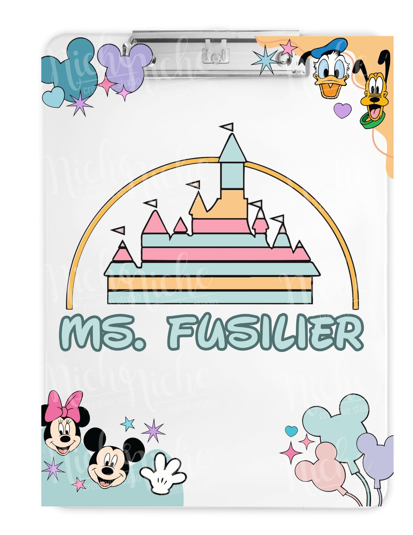 Mouse Inspired Teacher Clipboard