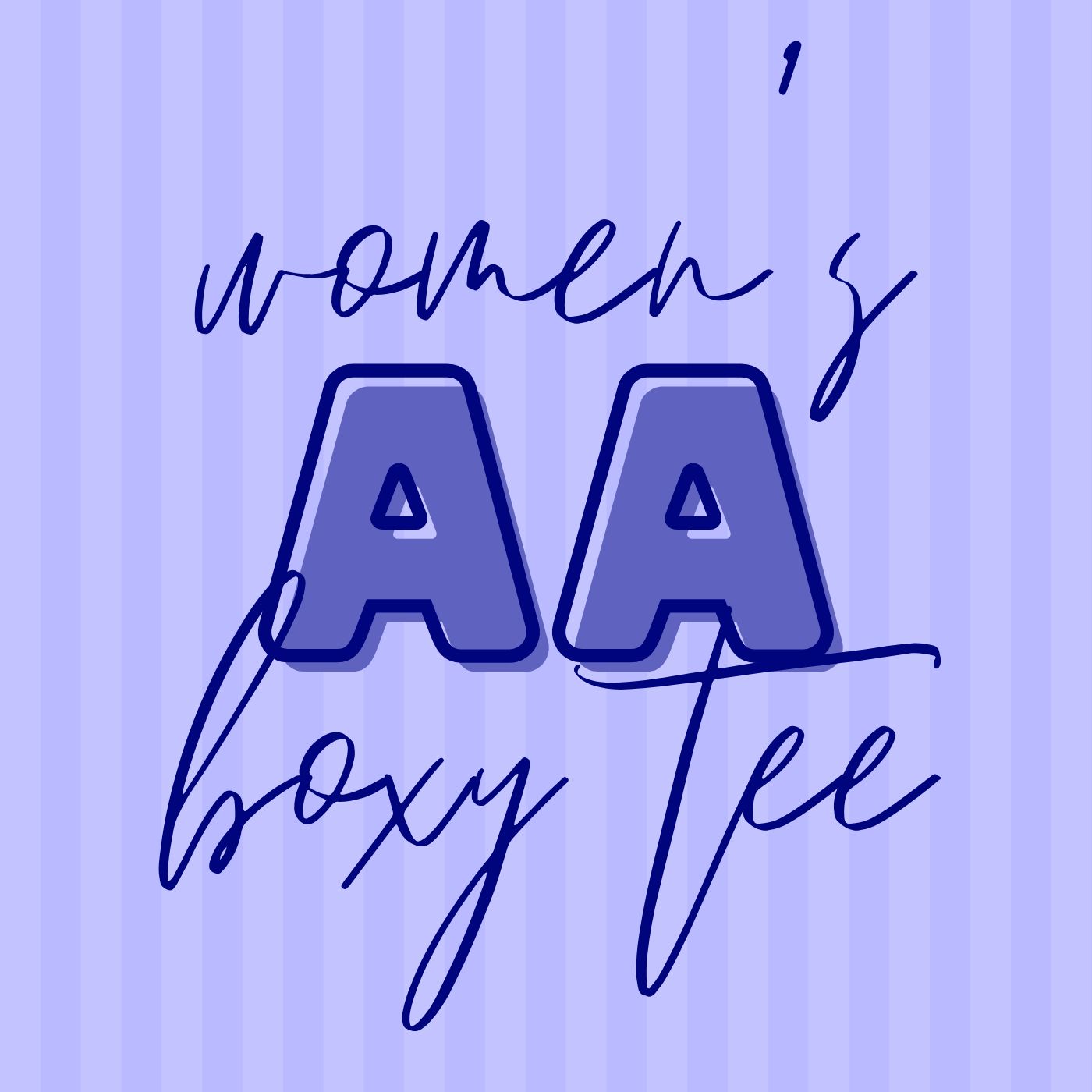 Women's Crop Boxy Tee AA102