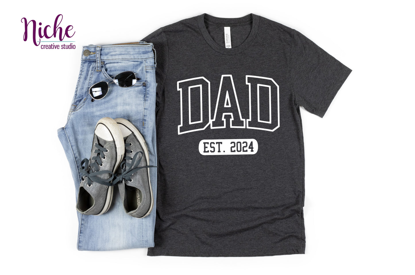 -DAD1700 Dad Est 2024 Decal