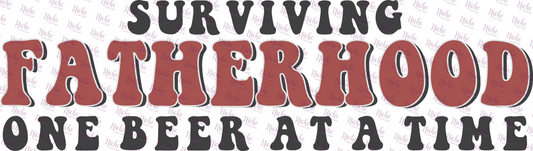 - DAD208 Surviving Fatherhood Decal