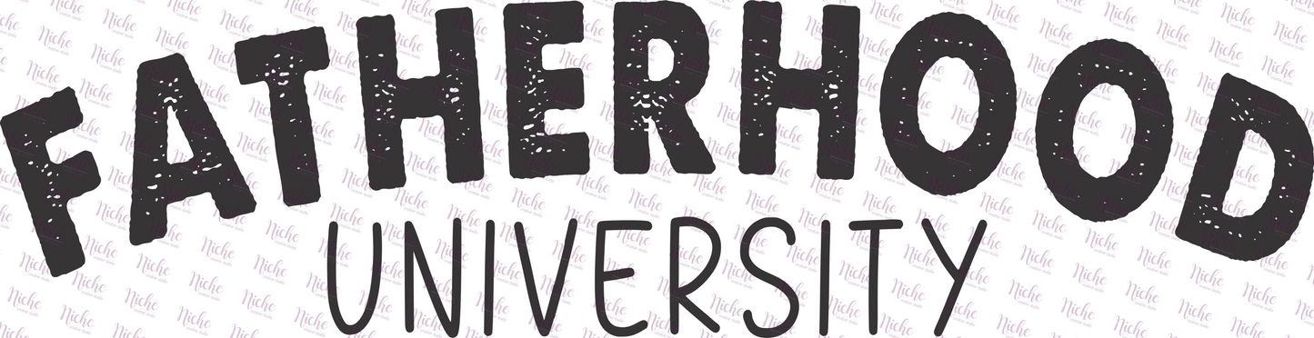 - DAD209 Fatherhood University Decal