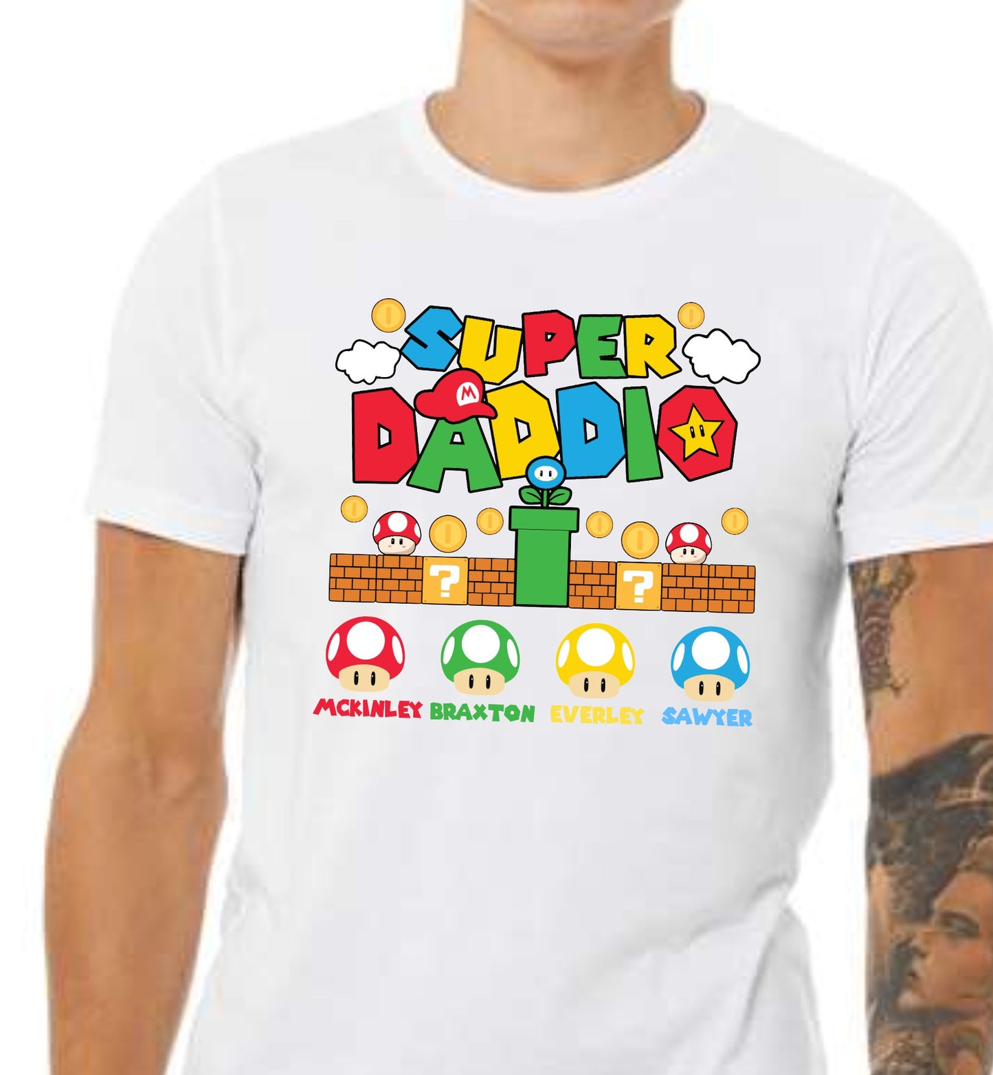 * DAD231 Super Daddio with Personalized Decal