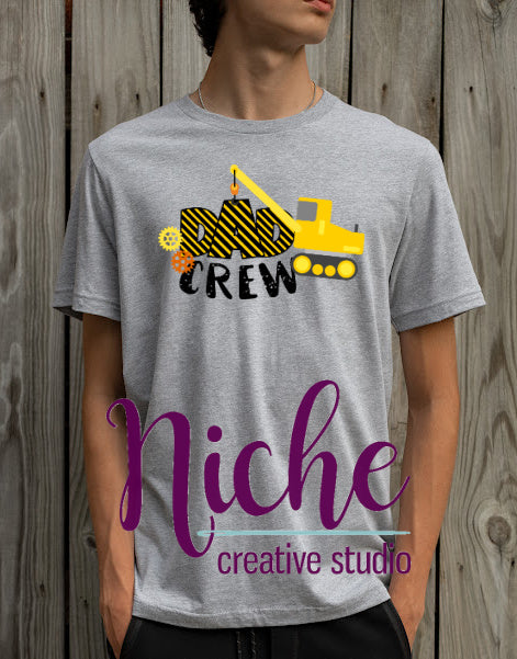 -DAD615 Construction Crew Decal