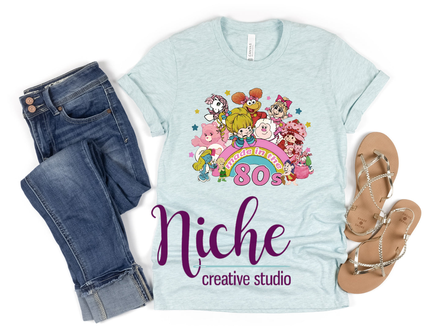 -DEC1617 80s Cartoons Decal