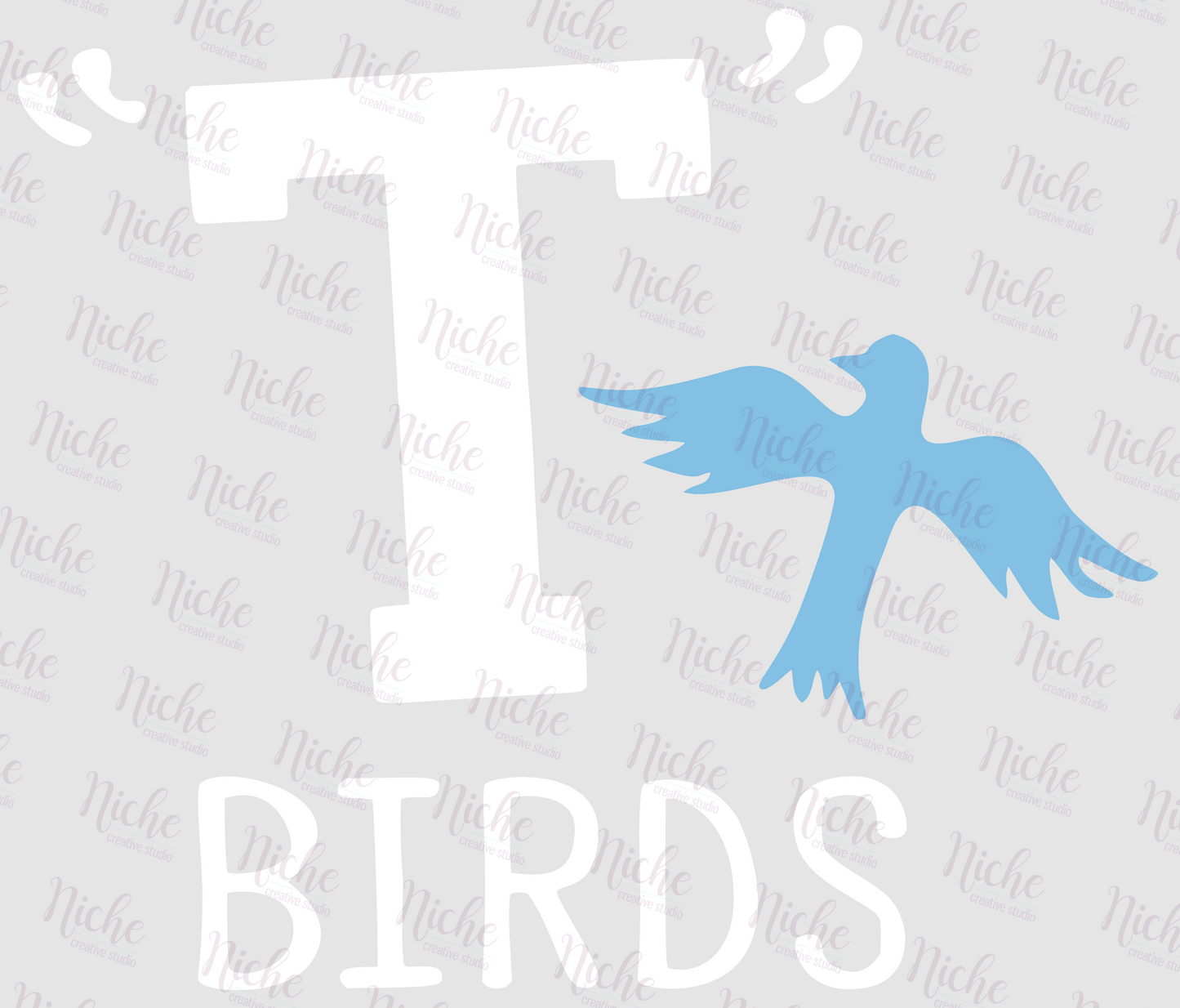 -DEC890 T Birds Decal