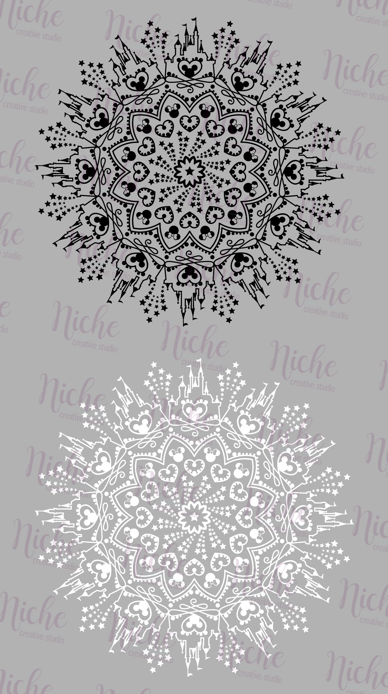 -DIS1796 Mandala Decal