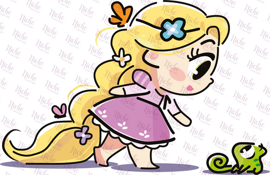 - DIS320 Rapunzel Decal