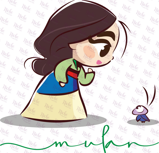 - DIS325 Mulan Decal