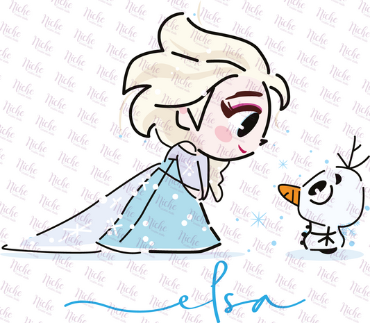 - DIS329 Elsa Decal