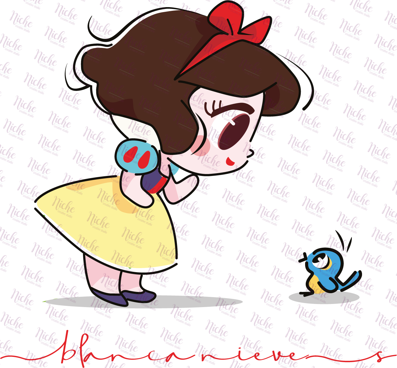 - DIS331 Snow White Decal